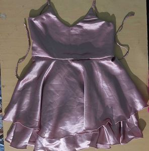 Short Satin Frock