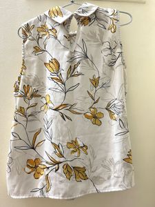 Vero Moda Floral Sleeveless Top