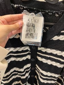 Striped Knit Cardigan