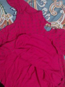 Pink Embellished Top