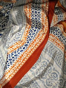 Crape Saree School Uniform