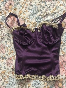 Purple Corset Top