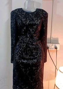 Cocktail Lace Sequence Bodycon