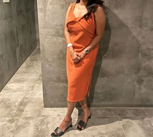 Sexy Midi Length Bodycon Dress