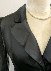 Black Collared Dress