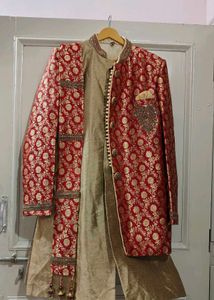 Rad Sherwani With Stole