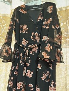 Floral Print Maxi Dress