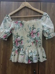 Floral Off-Shoulder Top