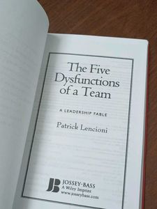 The Five Dysfunctions Of A Team