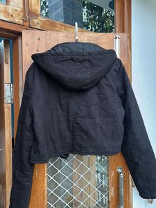 Cropped Hooded Jacket