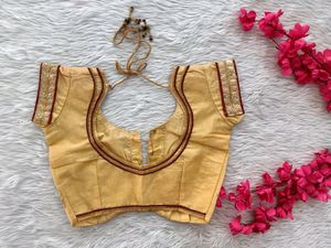 Women Red &amp; Beige Netted Lehenga Set | Bust 30 | U