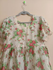 Floral Print Anarkali