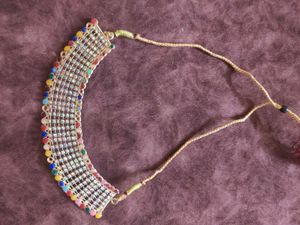 new Colorful Beaded Choker