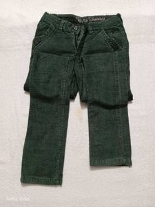 Kids&#39; Green Velvet Pant for Sale! 👖🌿