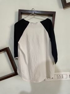 Black N White Top