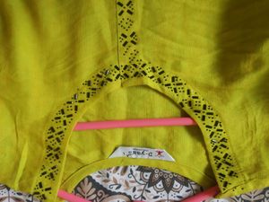 Lime Yellow Kurta