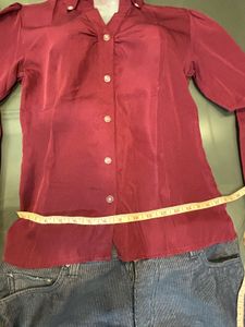 Officewear Maroon Soft Shirt