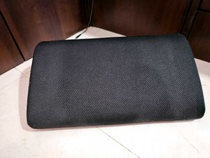 Black Lumbar Support Pillow