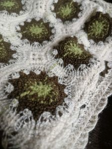 Off White Crochet Crop Top