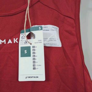 Decathlon Tarmak Red Tank Top