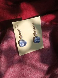 Charming Blue Drop Earrings