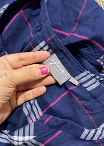 gia check  Shirt Dress bust size 44-46-48