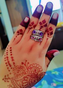 Owl Rings Set Of 2 (Purple, Pink) Unisex Jewellery