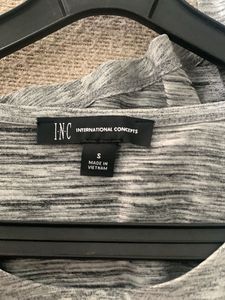 Fix price never worn before grey Shimmer T-shirt