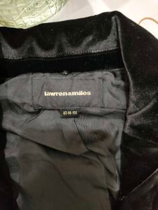 Embellished Velvet blazer jacket