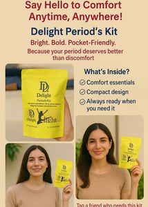🌸 Delight Period’s Kit 🌸Comfort. Care.Confidence