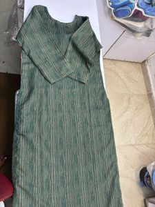 Striped Green Kurta