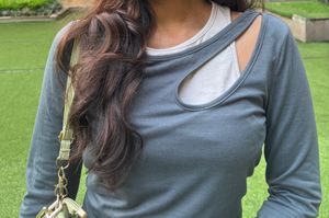 CIDER Cut-Out Bodycon Top