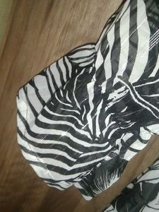 Tropical Print Midi Dress