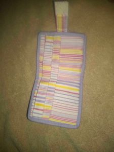 Striped Pastel Color Wallet