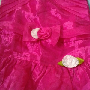 cute pink barbie frock