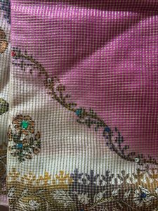 Beautiful Super Net Saree With Embroidery