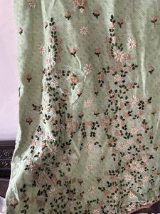 Lidhianvi Green embroidery Kurta