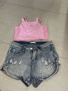 Pink Crop Top A only ❤️