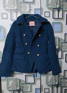 Blue Pea Coat