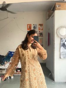 Elegant Embroidered Kurta