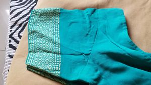 Teal Saree Blouse