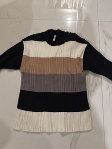 Striped Long Sleeve Top