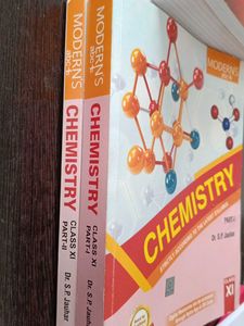 Modern's Chemistry Class XI - Parts 1 & 2