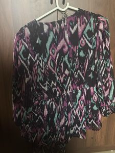 Patterned Blouse