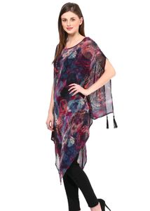 Stylish Multicolor Kaftan Top