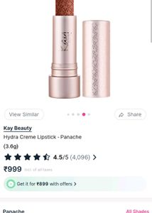 Kay Beauty Hydra Creme Lipstick - Panache