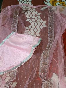 Pink Embellished Party Dress