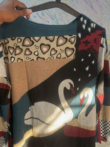 ZR Graphic Print Top