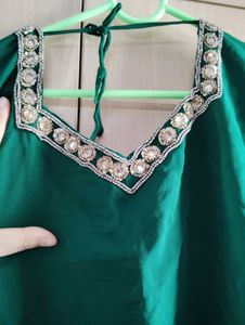 HEAVY WORK KURTI SET