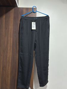 High Rice Plated Black Trouser By FITHUB